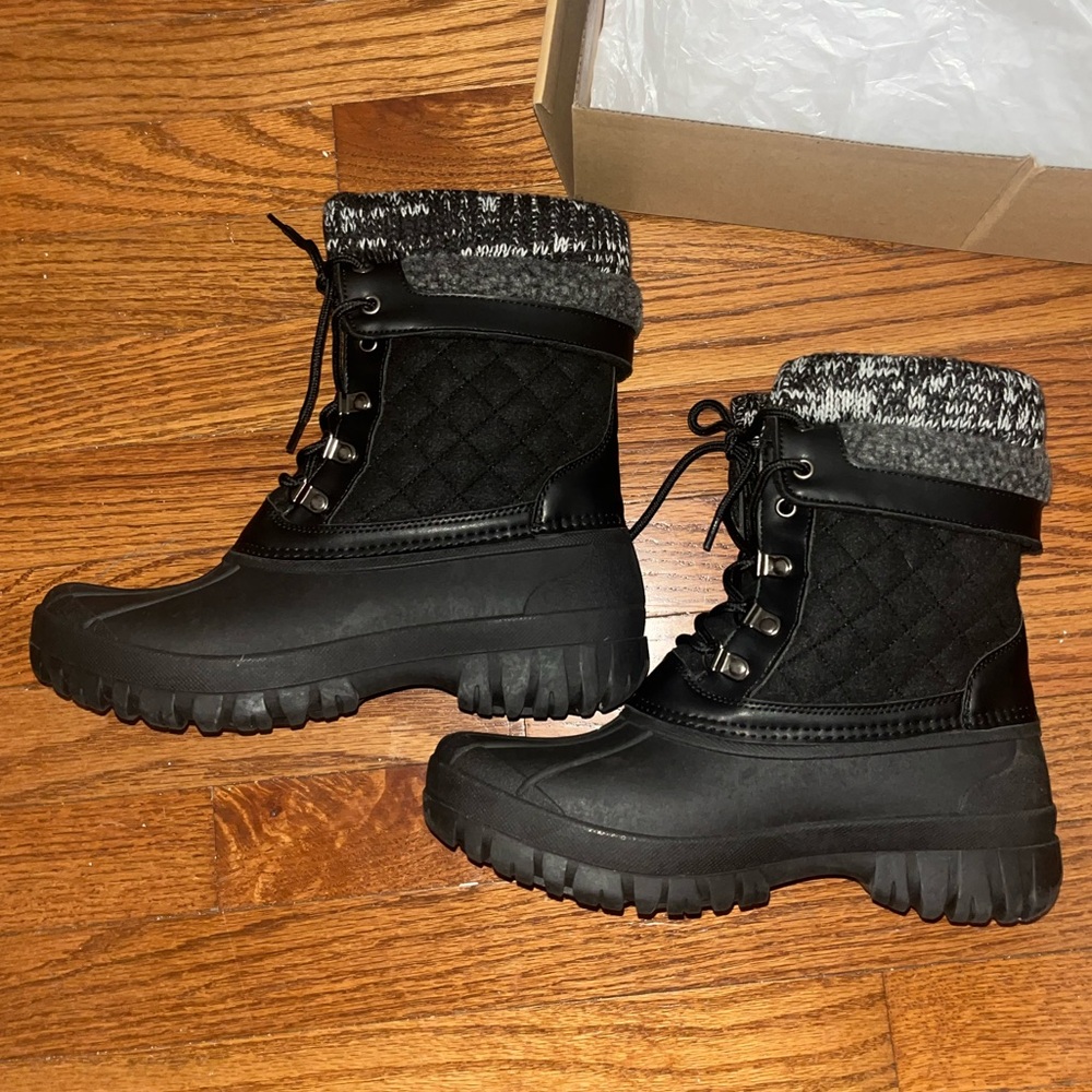 ALEADER Womens Winter Snow Boots | Waterproof Shell | Duck Boots